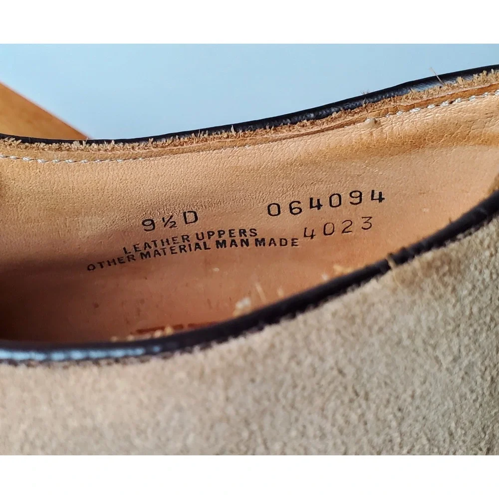 Rare Vintage Gerberich Payne Conestoga‎ Saddles Oxford Men's Shoes Equestrian